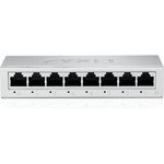 ZYXEL 8-Port Gigabit Unmanaged Ethernet Switch, Ethernet Splitter, Tisch- oder Wandmontage [GS-108B v5]