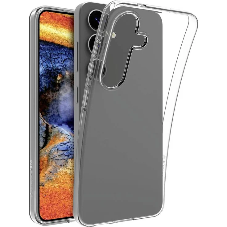 dbramante1928 Greenland Galaxy S25, Transparent Cover aus 100% recyceltem Kunststoff, stoßdämpfend, für Samsung Galaxy S25