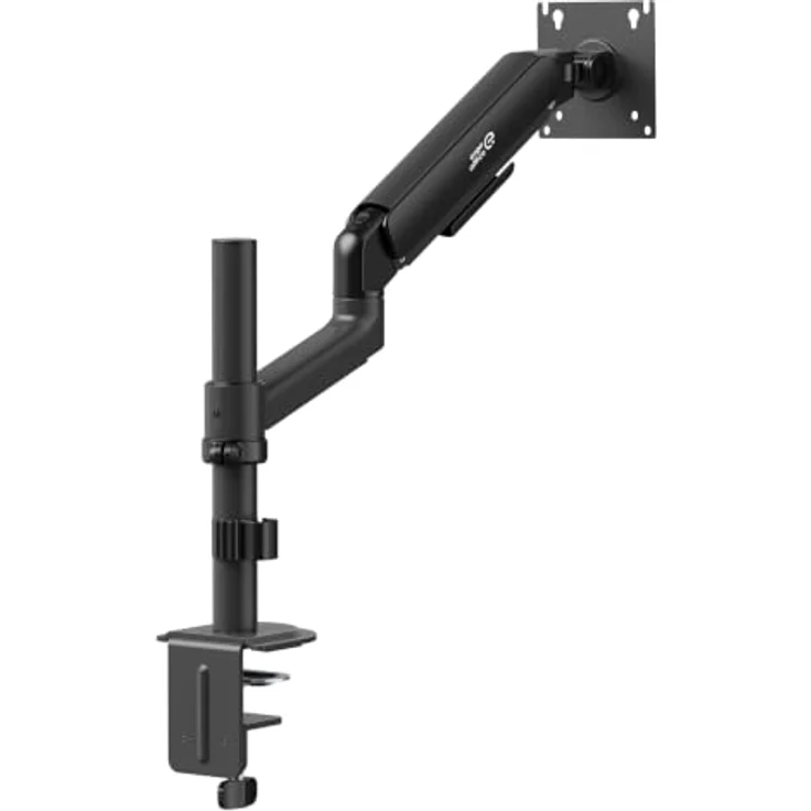 Ergo Office Monitor-Halterung ER-691, Gasfeder für 17–32 Zoll Monitore, stufenlos höhenverstellbar, Tragkraft bis 10 kg, VESA 100×100 – Bild 5