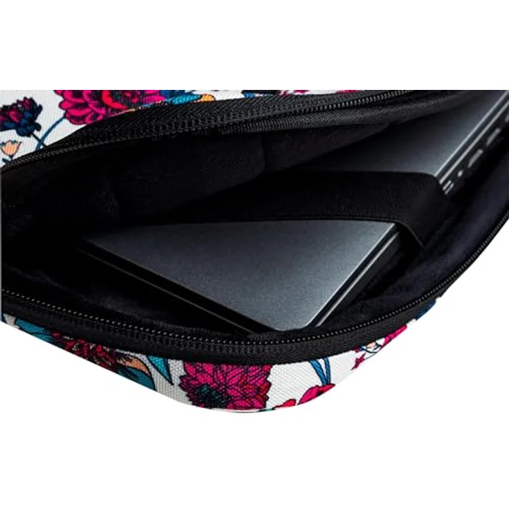 Exacompta Laptophülle (16", Universal), Notebooktasche aus recyceltem Polyester, wasserabweisend, weiss – Bild 5