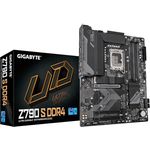 Gigabyte Z790 S DDR4 Motherboard - Unterstützt Intel Core 14th CPUs, 8+1+1 Phasen Digital VRM, bis zu 5333MHz DDR4, 3xPCIe 4.0 M.2, 2.5GbE LAN, USB 3.2 Gen 2