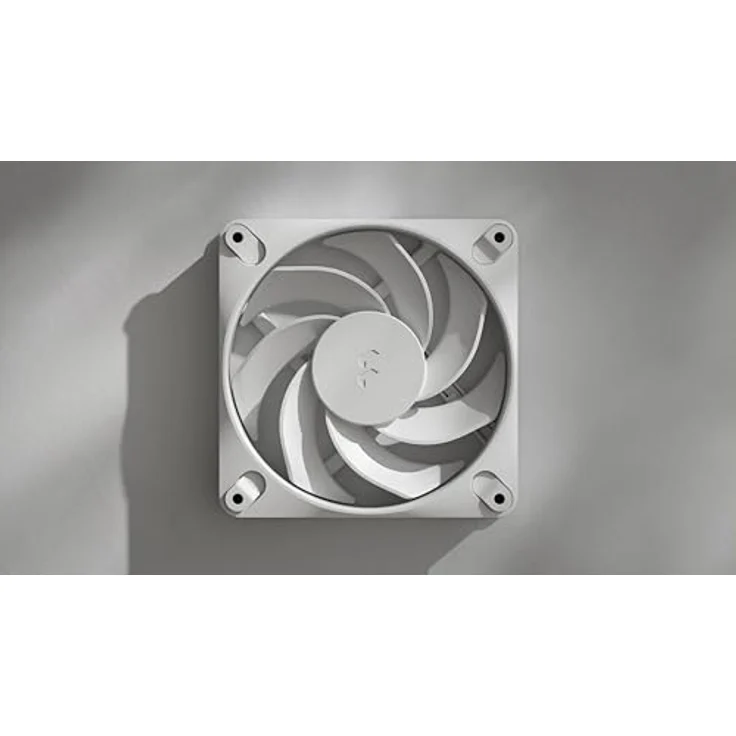 Fractal Design Dynamic 3 12 PWM RGB White, Gehäuselüfter 120mm mit RGB-Beleuchtung und max. 63.9 CFM – Bild 2