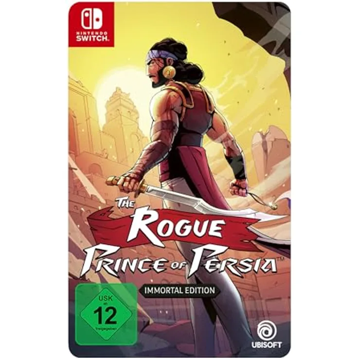 U & I Entertainment Limited The Rogue Prince of Persia: Immortal Edition - Nintendo Switch, Steelbook mit Artcards und Poster, 100+ einzigartige Waffen, prozedural generierte Levels