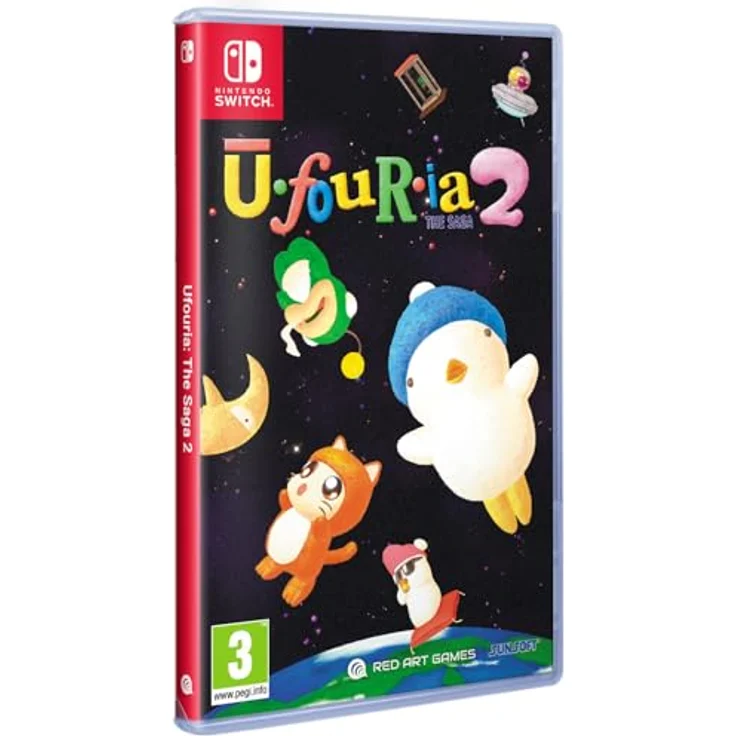 Red Art Games Ufouria The Saga 2 Nintendo Switch, Sidescrolling-Action Exploration Game in Filzstil – Bild 2