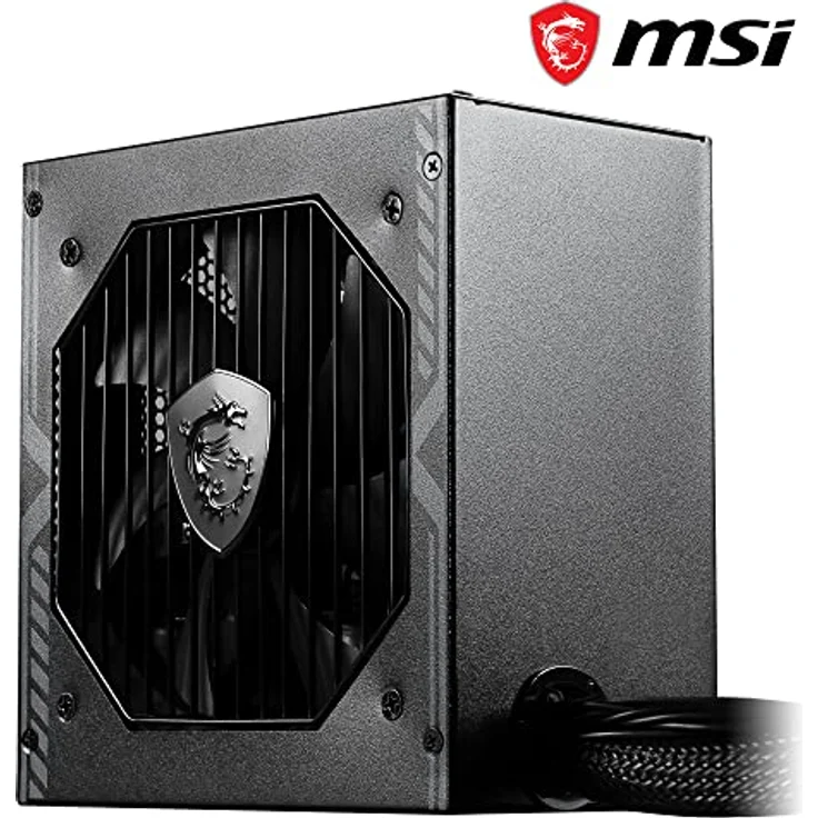 MSI MAG A650BN Netzteil, EU-Stecker - 650W, 80 Plus Bronze zertifiziert, ATX-Netzteil, 12V Single-Rail, DC/DC-Spannungswandler-Design, 120mm Lüfter - 5 Jahre Garantie – Bild 4