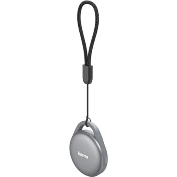 Hama 185840 Schlüsselfinder, Bluetooth-Item Finder für Android und Apple, grau, aufladbar – Bild 1