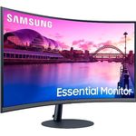 Samsung Curved S39C Essential Monitor S27C390EAU, 27 Zoll, VA-Panel, Full HD-Auflösung, Eco Saving Plus, integrierte Stereo Lautsprecher, 4 ms Reaktionszeit, 75 Hz Bildwiederholrate, Schwarz