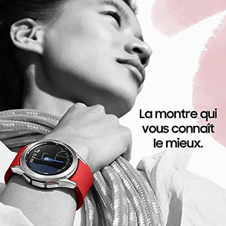 Samsung Galaxy Watch4 Classic 42mm EU, Sport-Tracking, Blutdruck & EKG, Schlafüberwachung, BioActive Sensor, raffiniertes Design – Bild 3