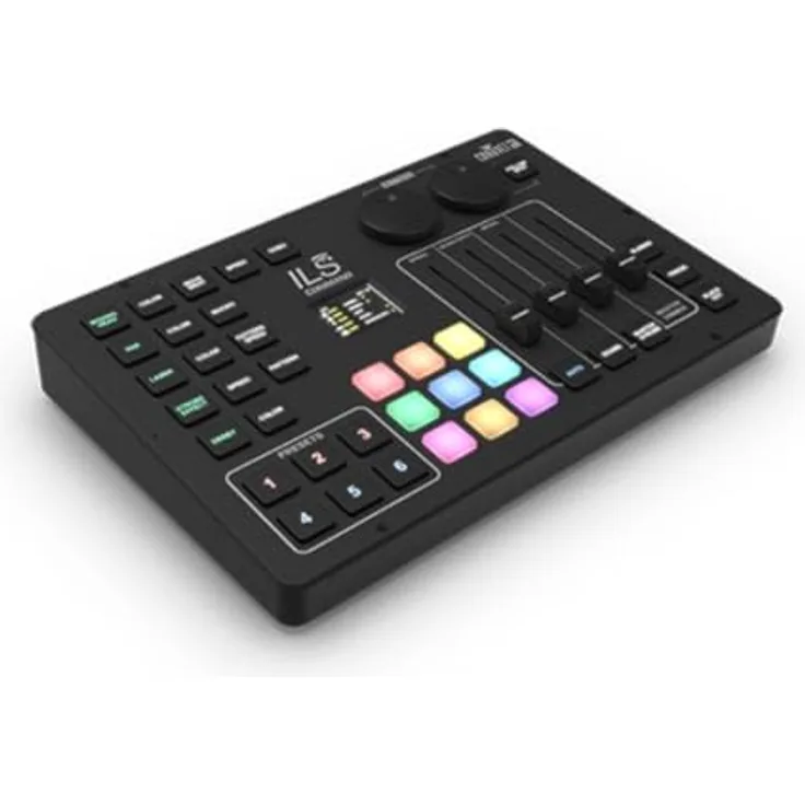 CHAUVET ILS Command, DMX Lichtsteuerung mit integriertem D-Fi-Sender und Follow-Spot-Modus, Hintergrundbeleuchtete Silikontasten, inkl. Tragetasche