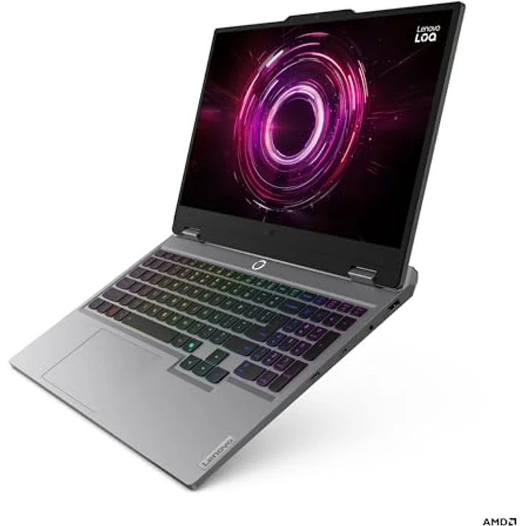 Lenovo LOQ 3 83JG000SGE, 15" FHD Notebook mit Ryzen 7 260, 16GB RAM, 1TB SSD, RTX 5060, Windows 11 Home, Grau – Bild 6