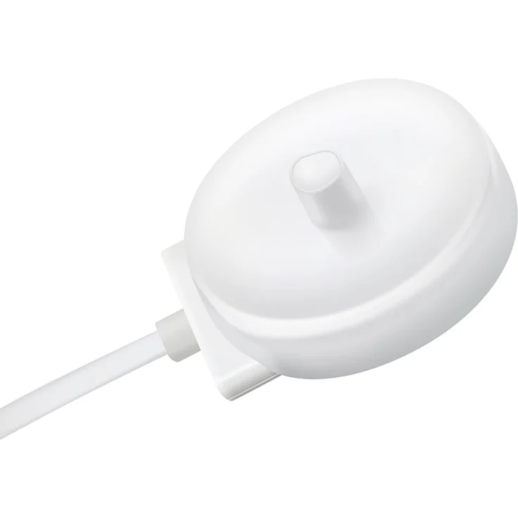 Hurtel HLS-01, Ladegerät für elektrische Zahnbürsten Oral-B, 1m Kabellänge, Weiß
