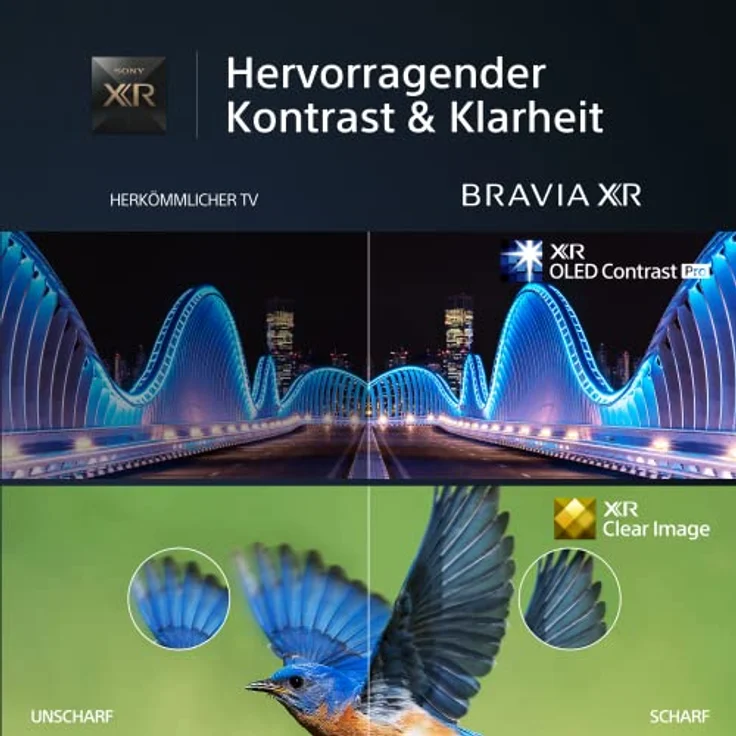 Sony BRAVIA XR | XR-65A80L | OLED | 4K HDR | Google TV | ECO Pack - unser Nachhaltigkeitskonzept | BRAVIA CORE | Mit exklusiven PS5-Features – Bild 3
