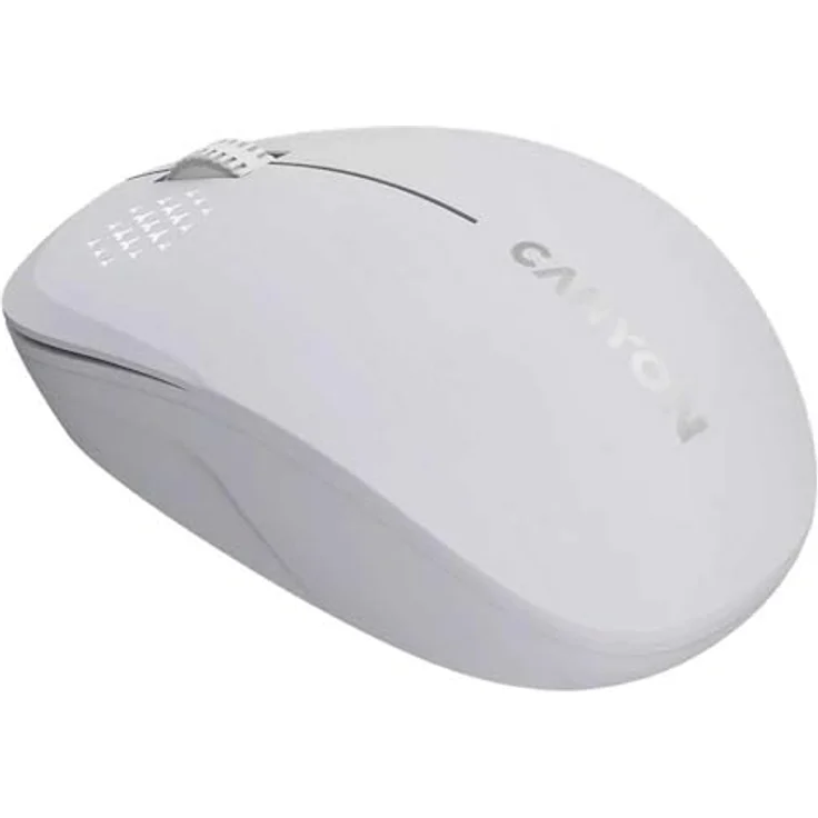 Canyon Wireless Mouse MW-04 Optical/BT/3 Keys/R+L weiß - Bluetooth 5.0, Optischer Sensor, bis zu 1200 DPI – Bild 5
