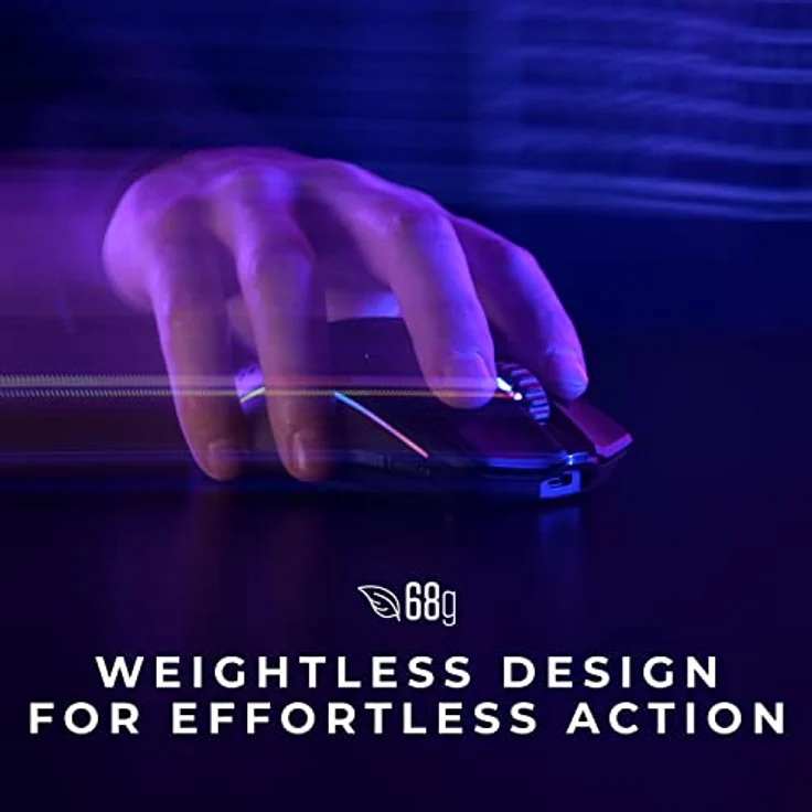 Glorious Model O 2 Wireless Gaming Maus - schwarz, matt – Bild 4