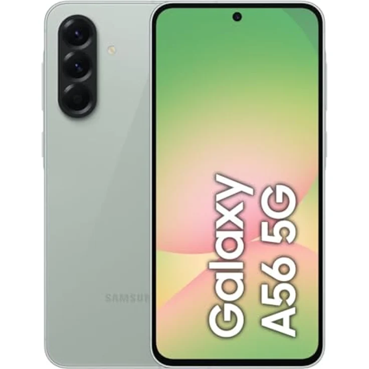 Samsung Galaxy A56 5G – 6,7" FHD Display, 50 MP Kamera, 256 GB Speicher, Android 15, Farbe: Awesome Olive – Bild 1