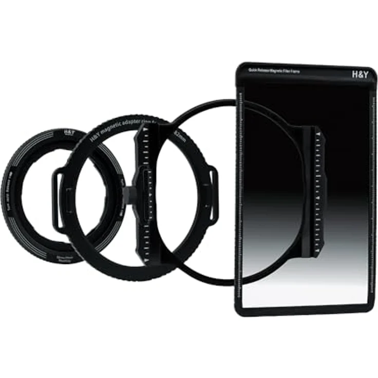 H&Y SWIFT C 100mm Filterhalter magnetisch, für bis zu 3 quadratische ND/GND Filter, vielseitiges Filtersystem – Bild 6