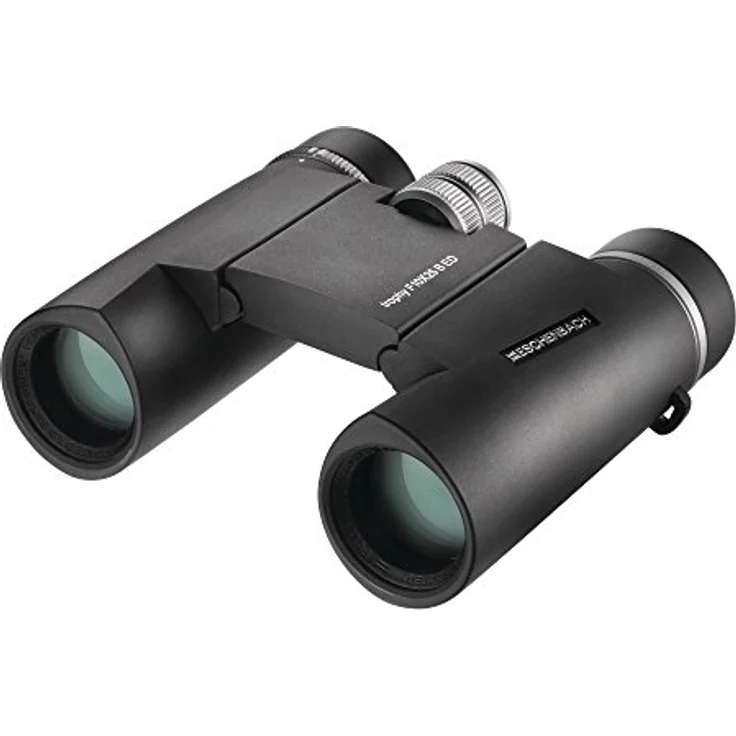 Eschenbach Optik Fernglas trophy F 10x25 ED faltbar, platzsparend, großes Sehfeld, wetterfest, schwarz – Bild 2
