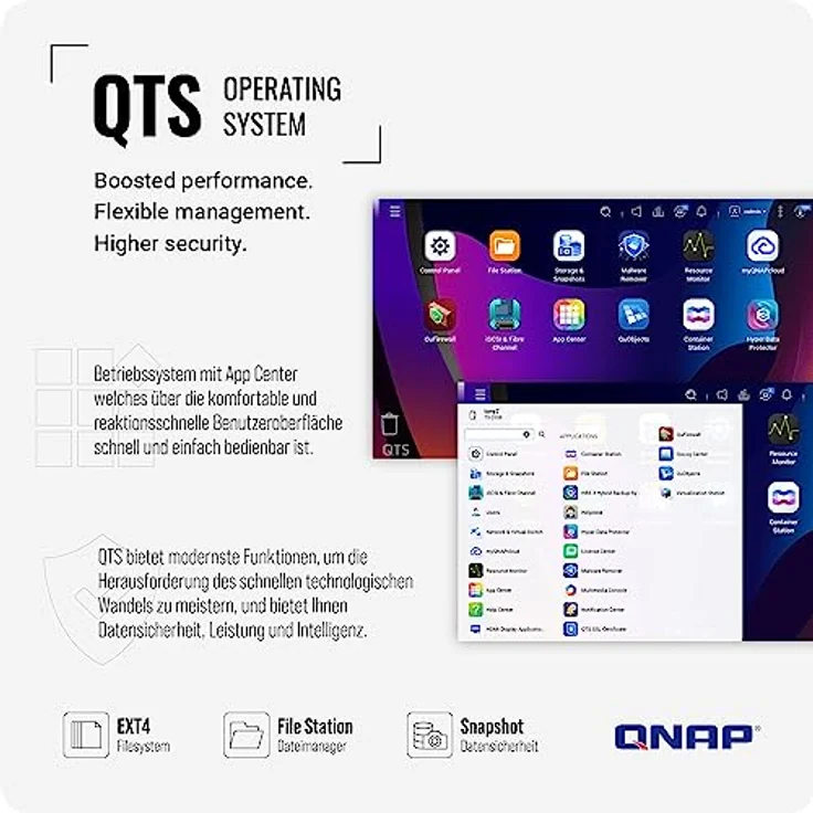 Qnap TS-855X-8G | 8-Bay, Intel Atom 8-Core, PCIe Gen3, 10 Gigabit NAS – Bild 5