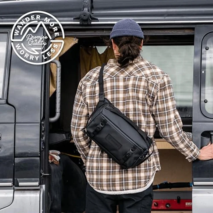 WANDRD ROAM Sling 9L schwarz – Bild 6