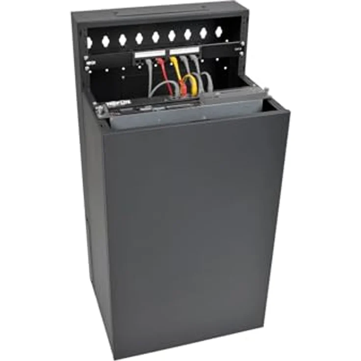 Tripp Lite SRWF12U38 Kleines SmartRack 12-HE-Server-Rackgehäuse, belüftet, abschließbar, bis zu 181,4kg Traglast – Bild 2