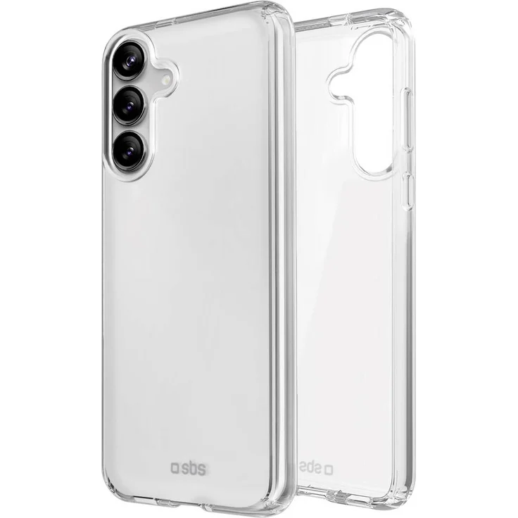 sbs mobile Skinny Cover für Samsung Galaxy S25 FE, transparent, schlankes Design