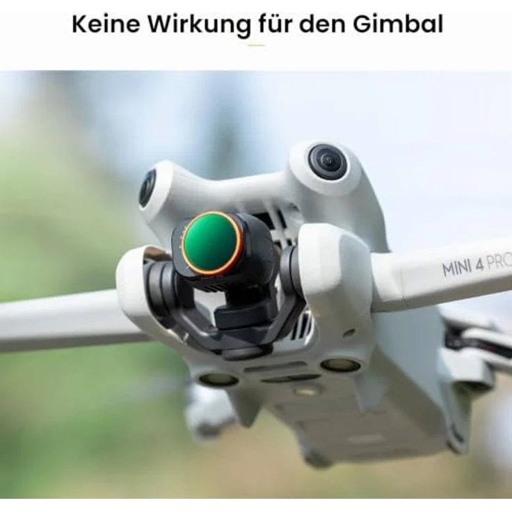 K&F CONCEPT Mini 4 Pro ND Filter, variabler ND2-32 und ND32-512, HD optisches Glas, Aluminium, kompatibel mit DJI Mini 4 Pro – Bild 5