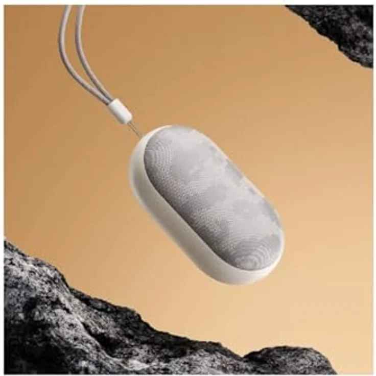 realme RMA2007 Taschenlautsprecher mit Bass-Heizkörper 3W Bluetooth (Desert Grey, Stereo Channel) - Dynamischer Bass-Boost-Lautsprecher mit 3 W – Bild 5