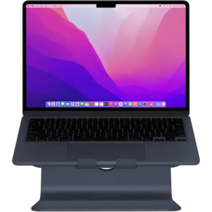 Rain Design mStand Laptop Stand - Midnight, Alu-Ständer für bessere Ergonomie und Kühlung – Bild 2