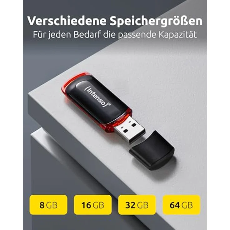 Intenso Business Line 32 GB USB-Stick USB 2.0 schwarz – Bild 7