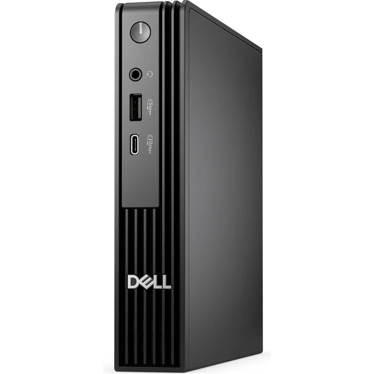 Dell Pro Micro QCM1250, Mini-PC mit Intel Core i5-14500T, 16 GB RAM, 512 GB SSD, Schwarz – Bild 1