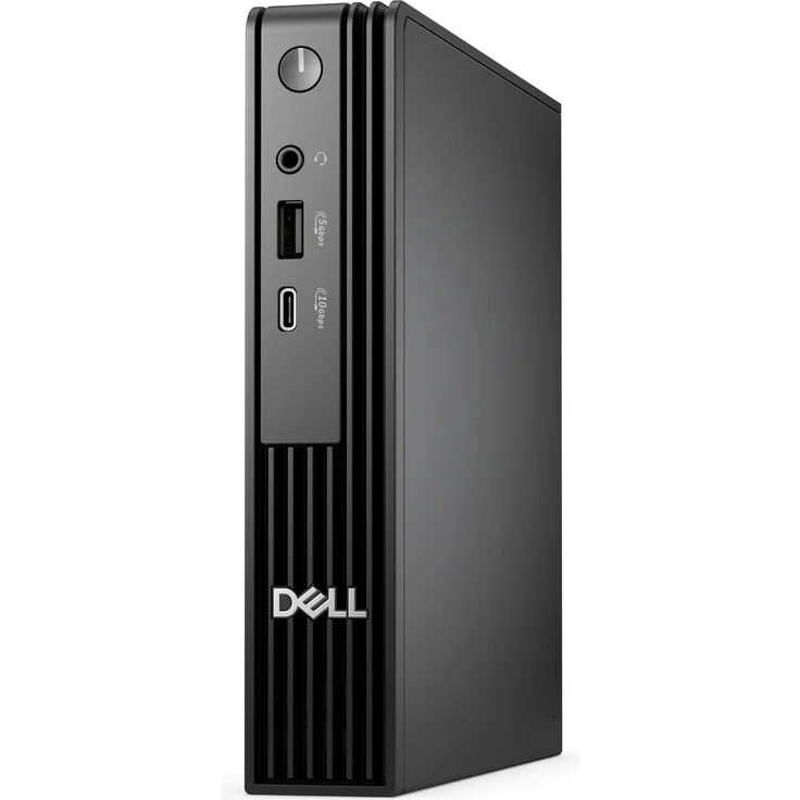 Dell Pro Micro QCM1250, Mini-PC mit Intel Core i5-14500T, 16 GB RAM, 512 GB SSD, Schwarz