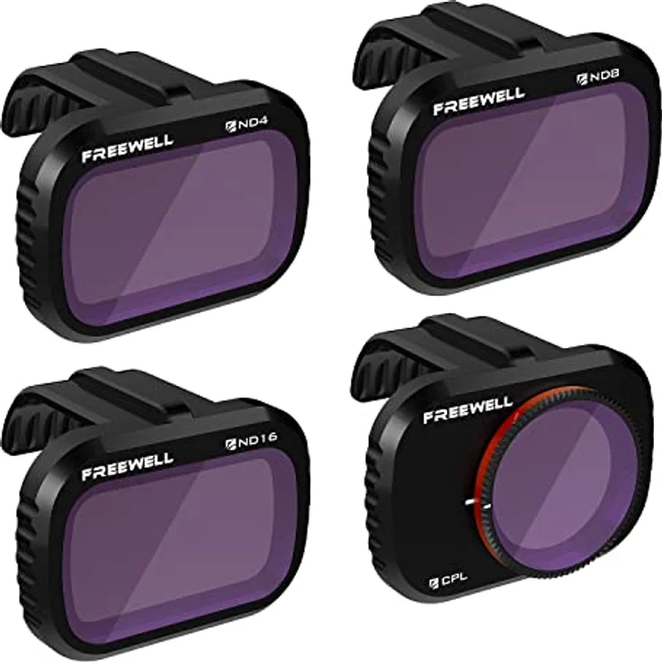 Freewell Standard Day - 4KSeries - 4Pack Filters Kompatibel mit Mavic Mini/Mini 2/Mini SE/Mini 2 SE – Bild 1