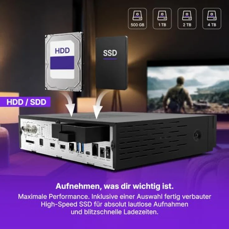 VU+ Duo 4K Lite, Satellitenreceiver mit 1 TB SSD, DVB-S2X FBC Twin Tuner und Linux-Plattform – Bild 8