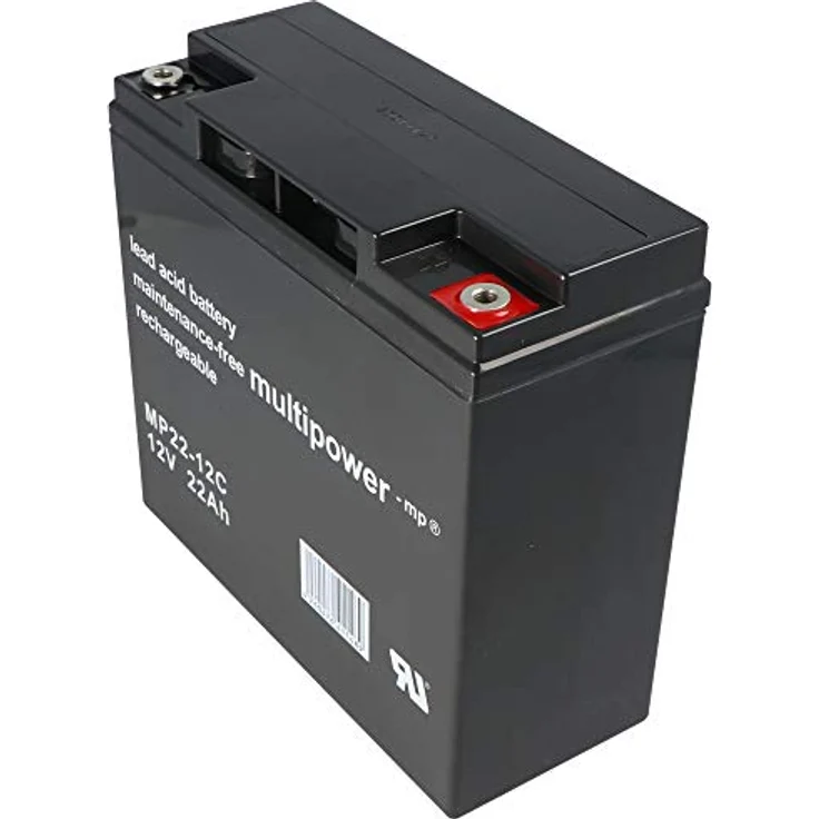 Multipower Fahrzeugbatterie Akku SXT Raptor 1200, 60V 22Ah, zyklenfest, schwarz – Bild 2