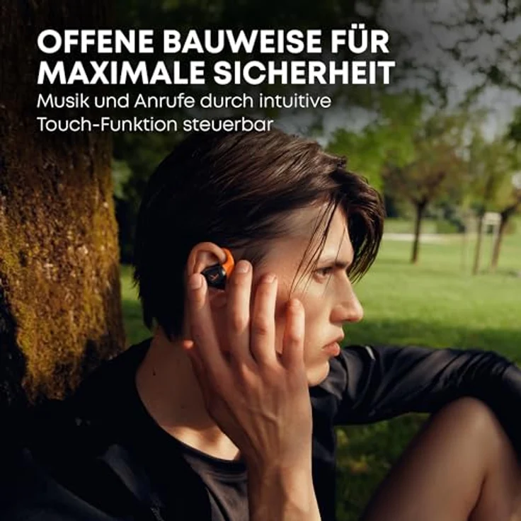 Beyerdynamic Amiron 200 Wireless, Kopfhörer mit aktiver Geräuschunterdrückung, 11 h Akkulaufzeit, IP54, Schwarz – Bild 3