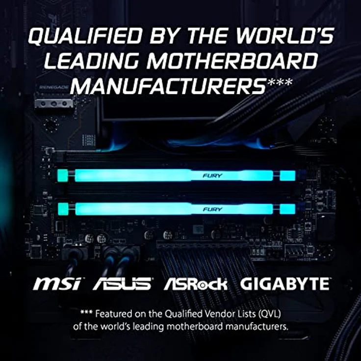 Kingston FURY Beast RGB DDR5-6000 C36 SC - 16GB (AMD EXPO) - Preisvergleich – Bild 6