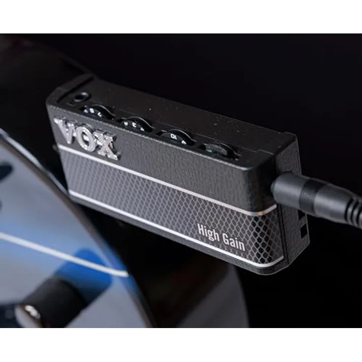 Vox amPlug3 High Gain, Kopfhörerverstärker mit vielseitigen Verstärkeroptionen, schwarz – Bild 4