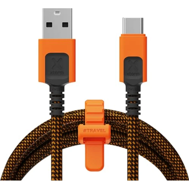 Xtorm Xtreme USB zu USB-C Kabel, 1,5 Meter, extrem robust und flexibles DuraCore Material, TravelProof – Bild 1