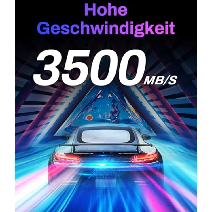 BIWIN Black Opal NV3500 M.2 PCIe Gen3 SSD 2TB, Lesegeschwindigkeit bis zu 3500 MB/s, 3D TLC NAND, für PC & Laptop, professioneller Gaming-Speicher – Bild 3