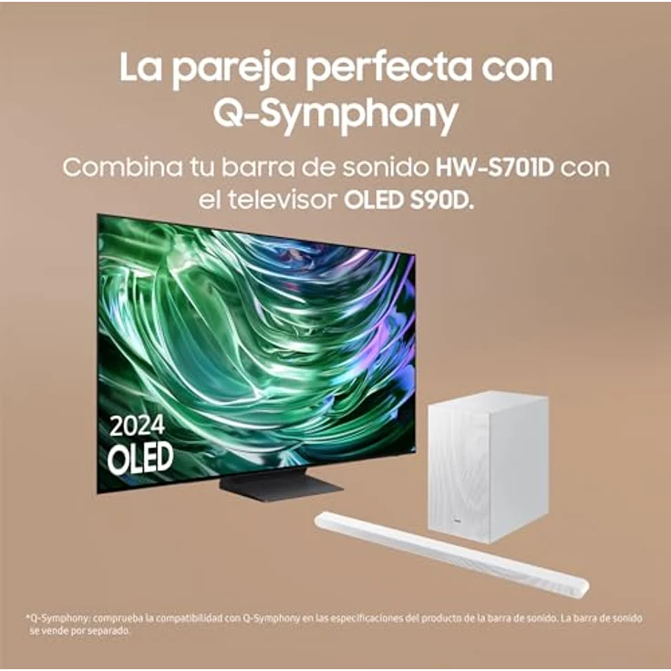 SAMSUNG Soundbar HW-S701D/ZF, Ultra Slim-Design, kabelloses Dolby Atmos, 3.1 Kanäle, Q-Symphony und SpaceFit Sound – Bild 4
