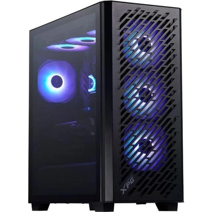 XPG Adata Valor Air Pro Mid Tower Black, PC Gehäuse, Schwarz