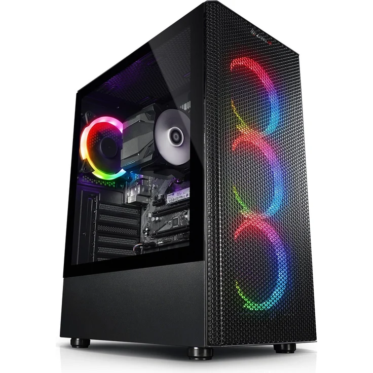kiebel.de Gaming PC Online Gamer AMD Ryzen 5 5600GT, 16GB DDR4, 1TB SSD, AMD Radeon Grafik, Windows 11, schwarz