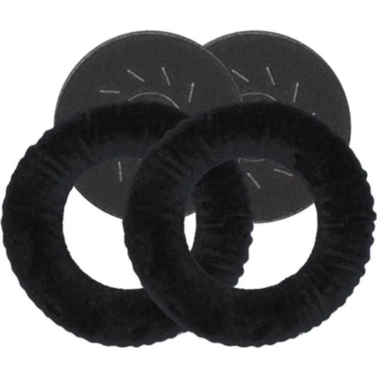 beyerdynamic EDT 1990 Pro MKII M+M Ear Pad, Ohrpolster für DT 1990 Pro MKII, schwarz, Coolmax (Velour), Visco Schaum gefüllt