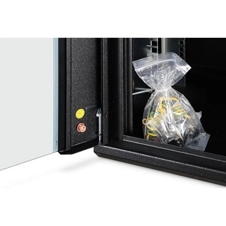 DIGITUS Wandgehäuse Dynamic-N Serie, 12HE unmontiert, 600x450 mm, schwarz, 19 Zoll Rack – Bild 11