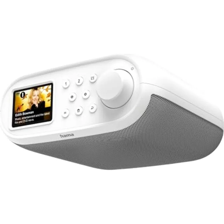 Hama DIR400 Digitalradio, DAB, DAB+, FM, Internet, Bluetooth, Weiß, versandkostenfrei