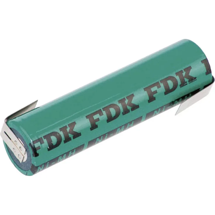 FDK HR-4/3FAU-LF 4/3 FA NiMH Akku mit Z-Lötfahne, 1.2V für Akkupacks und Industrielösungen