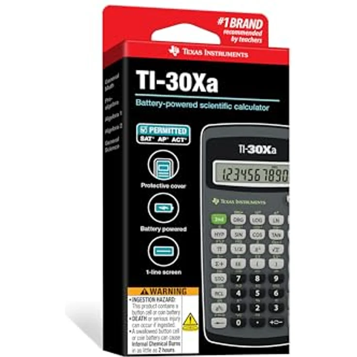 Texas TI30XA Wissenschaftlicher Taschenrechner – Bild 8