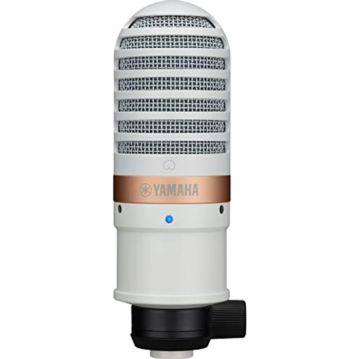 Yamaha YCM01 Kondensatormikrofon in Studioqualität – Hochauflösendes Audio-Streaming, Aufnahme und Wiedergabe, XLR-Anschluss – In Weiß – Bild 1