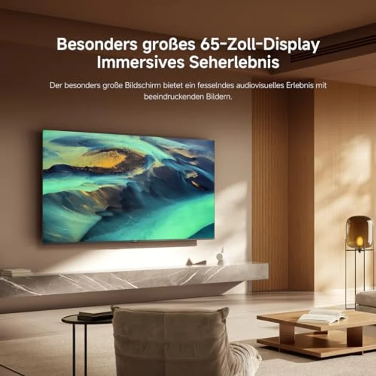 Xiaomi TV F Pro 65, 165 cm 4K UHD QLED Smart TV mit Fire OS8, Triple Tuner, HDR10+, 120Hz Game Boost Mode und Sprachsteuerung – Bild 15