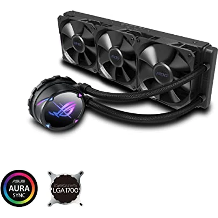 CPU Cooler S_Multi/ROG Strix LC II 360 ASUS – Bild 2